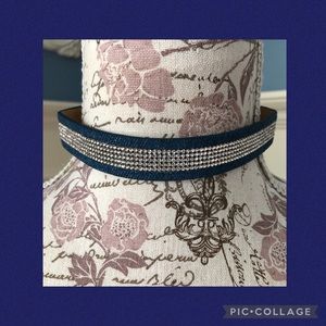 2 NWT Girl's rhinestone chokers (2)